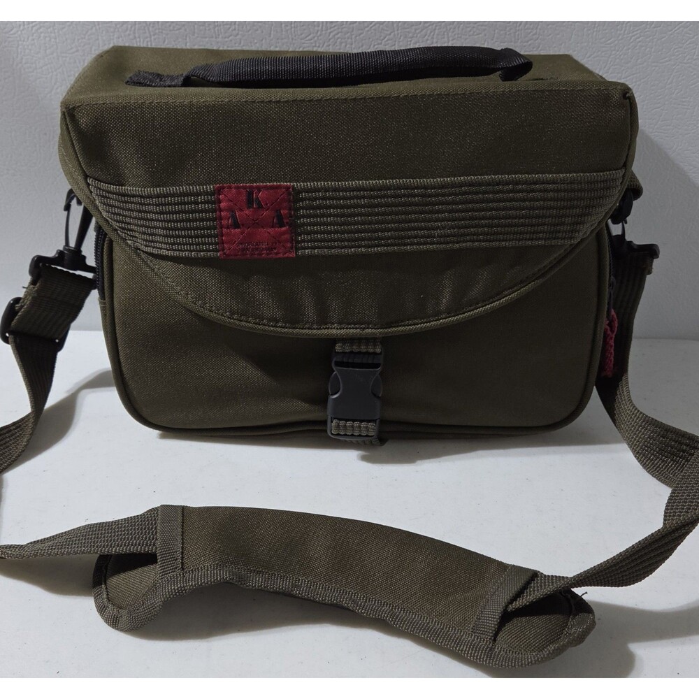 AKA Military Green Camera Bag With Strap